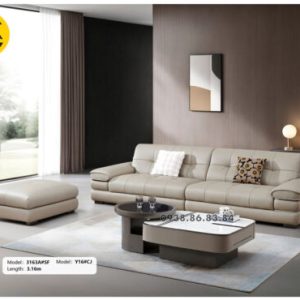Sofa Băng Da Sinh Thái TP-3163A Nhập Khẩu, Phong Cách Hiện Đại