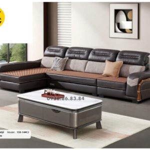 Sofa Da Sinh Thái Nhập Khẩu TP-755 Kiểu Dáng Hiện Đại