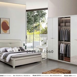 Combo Giường Tủ Gỗ Hiện Đại Nhập Khẩu AT-2517