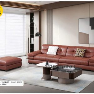 Sofa Băng Da Sinh Thái TP-3163B Nhập Khẩu, Phong Cách Hiện Đại