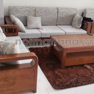 Sofa Gỗ Sồi Hiện Đại Nhập Khẩu TA-318A